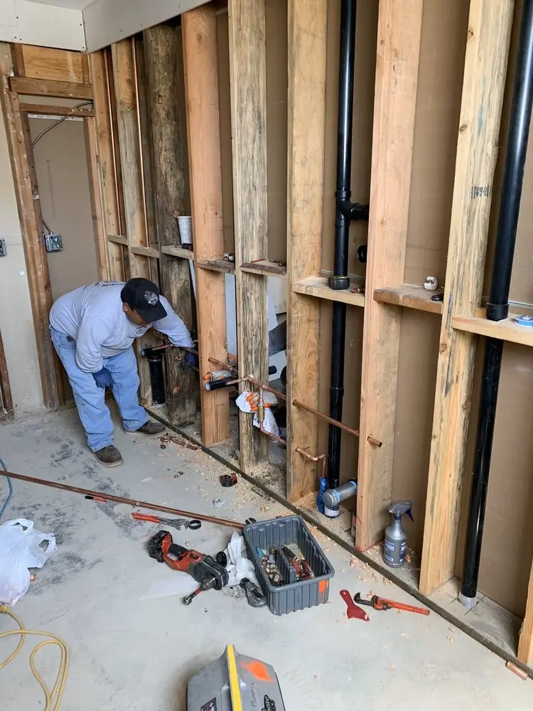 Commercial rough-in plumbing for Commercial Plumbing in Roslyn Heights